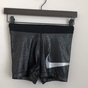 Sparkly black Nike pros